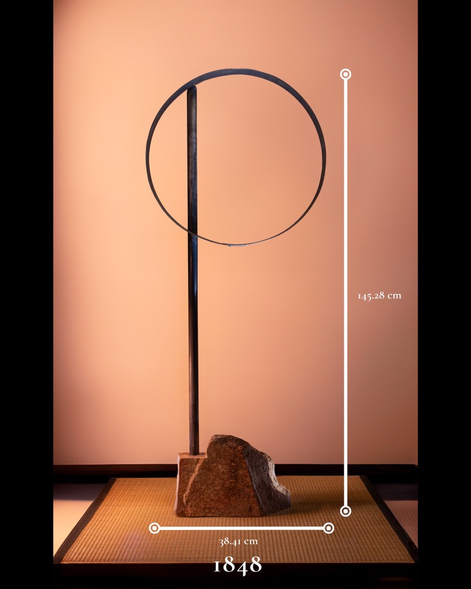 1848 sculpture with dimensions